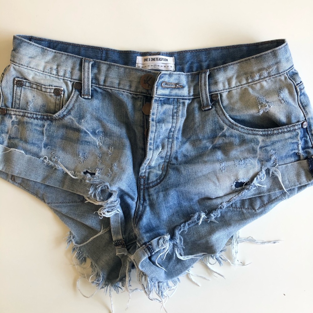 One Teaspoon Denim Shorts 27